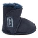 Babies Adelphi Sheepskin Booties Midnight Extra Image 1 Preview